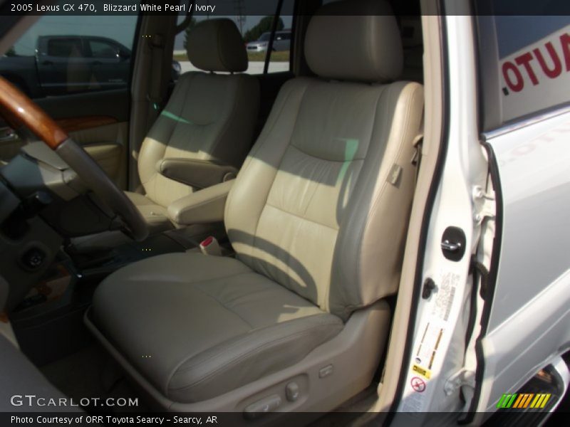 Blizzard White Pearl / Ivory 2005 Lexus GX 470