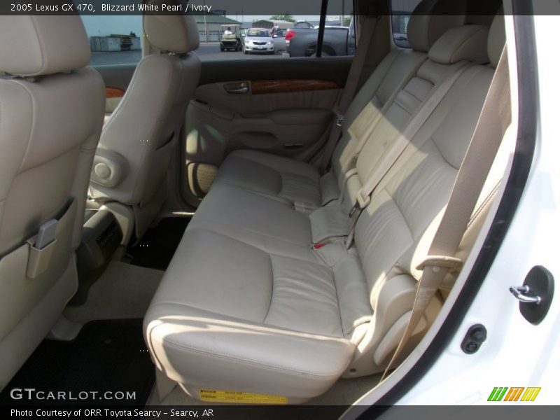 Blizzard White Pearl / Ivory 2005 Lexus GX 470