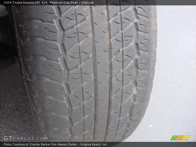 Phantom Gray Pearl / Charcoal 2004 Toyota Sequoia SR5 4x4
