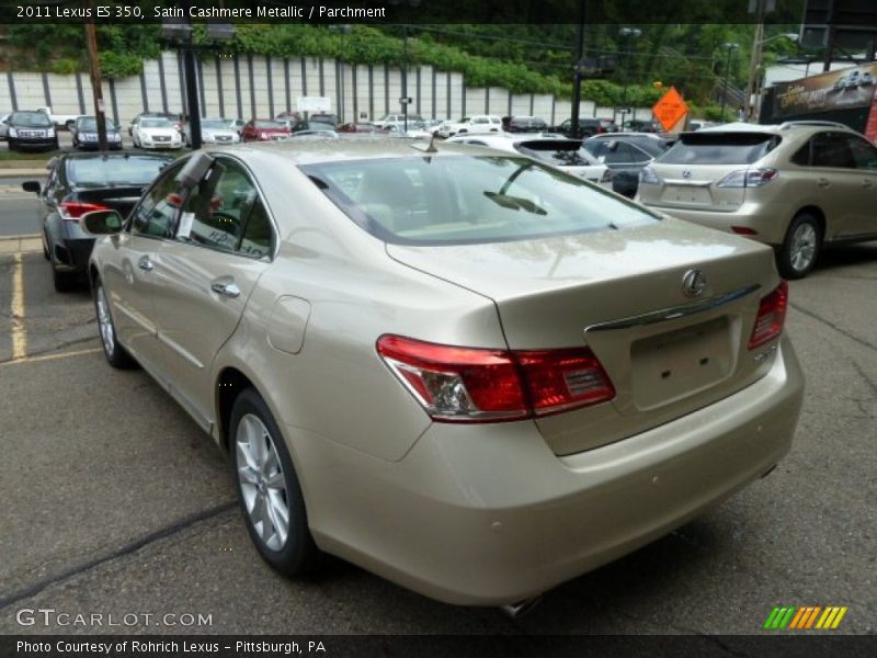 Satin Cashmere Metallic / Parchment 2011 Lexus ES 350