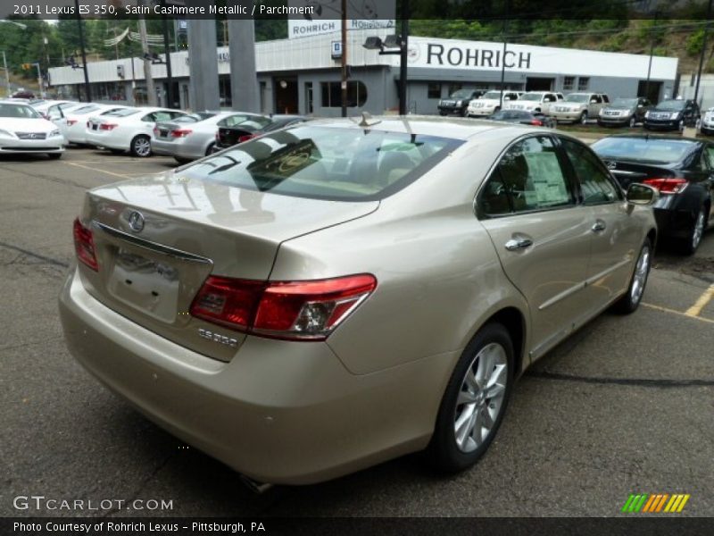 Satin Cashmere Metallic / Parchment 2011 Lexus ES 350