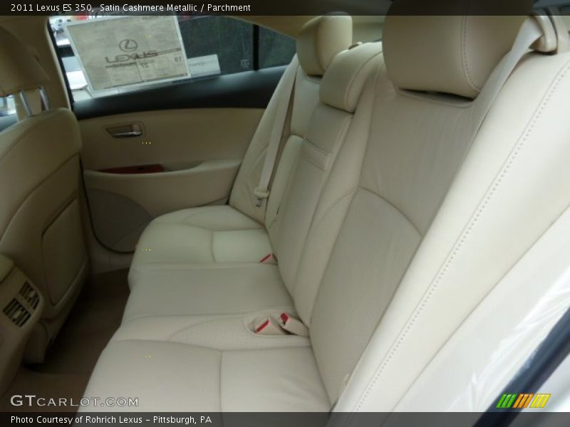 Satin Cashmere Metallic / Parchment 2011 Lexus ES 350
