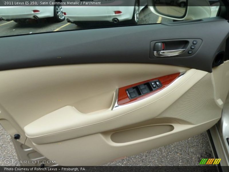 Satin Cashmere Metallic / Parchment 2011 Lexus ES 350