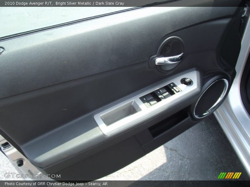 Bright Silver Metallic / Dark Slate Gray 2010 Dodge Avenger R/T