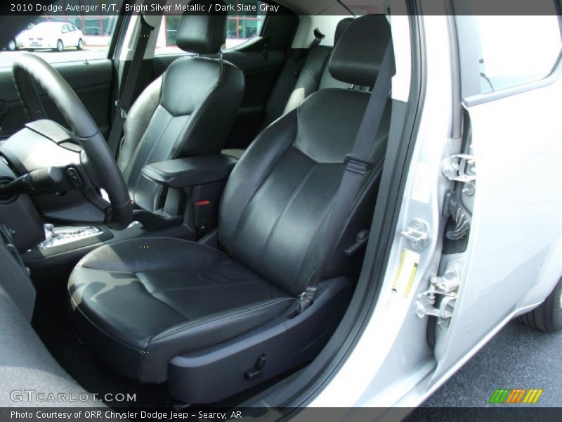 Bright Silver Metallic / Dark Slate Gray 2010 Dodge Avenger R/T