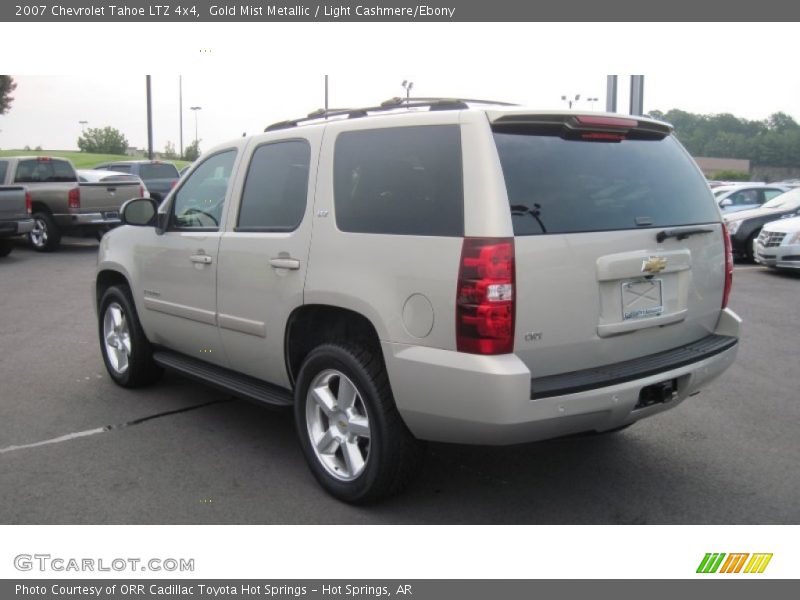 Gold Mist Metallic / Light Cashmere/Ebony 2007 Chevrolet Tahoe LTZ 4x4