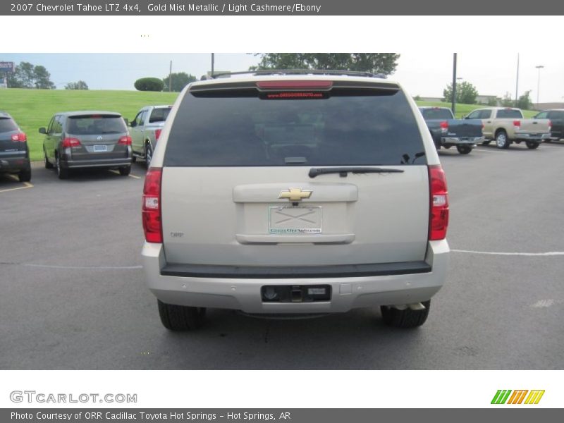 Gold Mist Metallic / Light Cashmere/Ebony 2007 Chevrolet Tahoe LTZ 4x4
