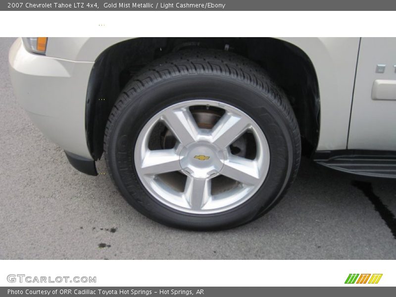 Gold Mist Metallic / Light Cashmere/Ebony 2007 Chevrolet Tahoe LTZ 4x4