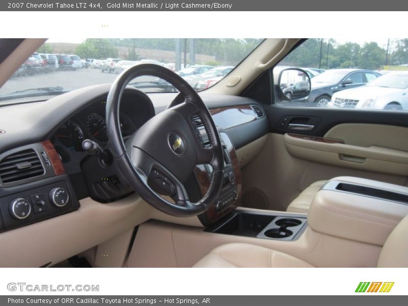 Gold Mist Metallic / Light Cashmere/Ebony 2007 Chevrolet Tahoe LTZ 4x4