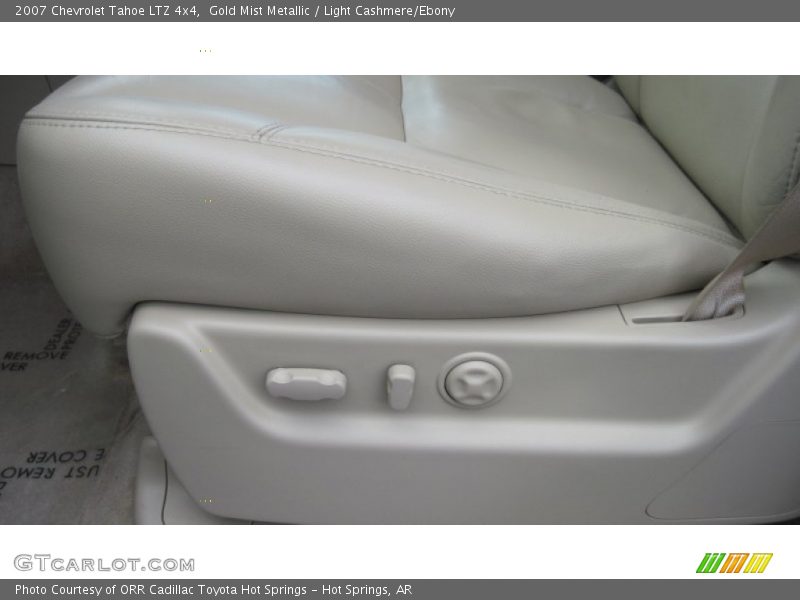 Gold Mist Metallic / Light Cashmere/Ebony 2007 Chevrolet Tahoe LTZ 4x4