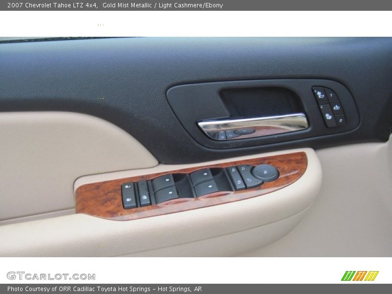 Gold Mist Metallic / Light Cashmere/Ebony 2007 Chevrolet Tahoe LTZ 4x4
