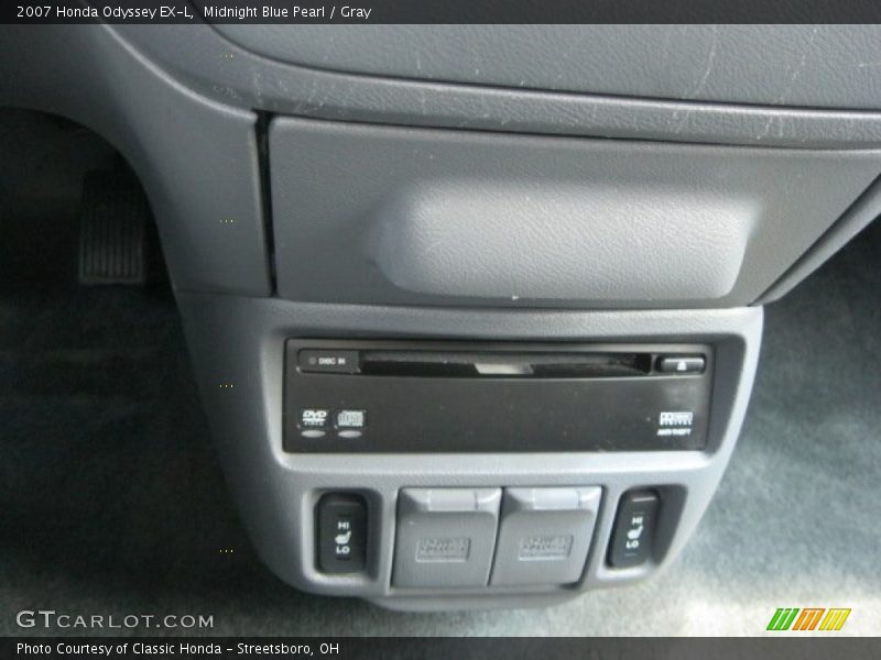 Midnight Blue Pearl / Gray 2007 Honda Odyssey EX-L
