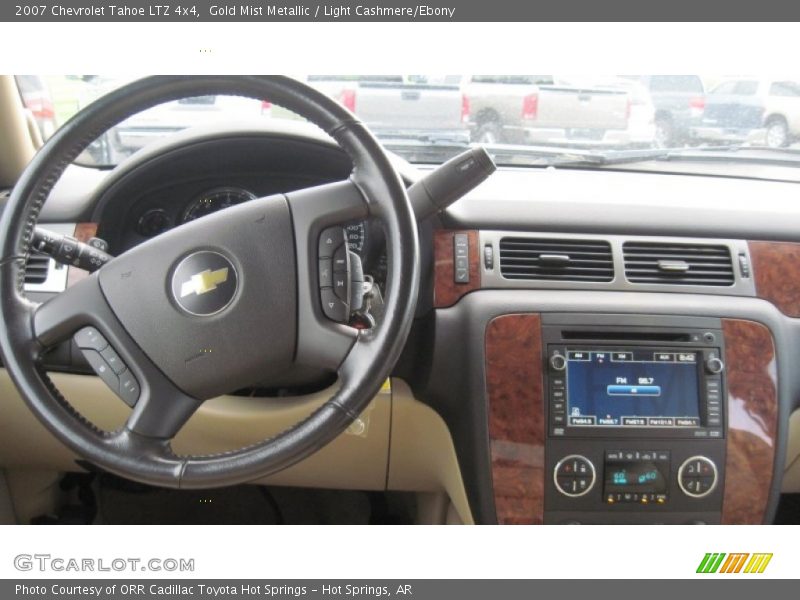Gold Mist Metallic / Light Cashmere/Ebony 2007 Chevrolet Tahoe LTZ 4x4