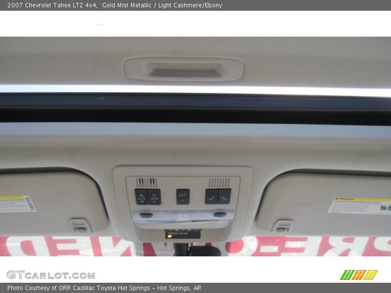 Gold Mist Metallic / Light Cashmere/Ebony 2007 Chevrolet Tahoe LTZ 4x4