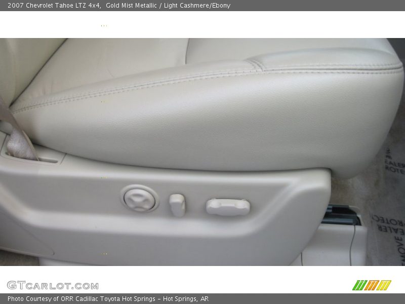 Gold Mist Metallic / Light Cashmere/Ebony 2007 Chevrolet Tahoe LTZ 4x4