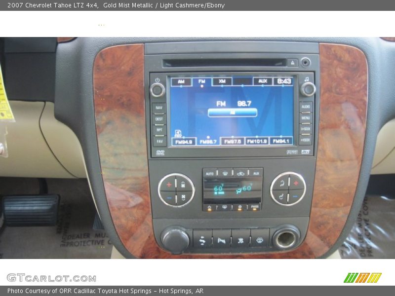 Gold Mist Metallic / Light Cashmere/Ebony 2007 Chevrolet Tahoe LTZ 4x4
