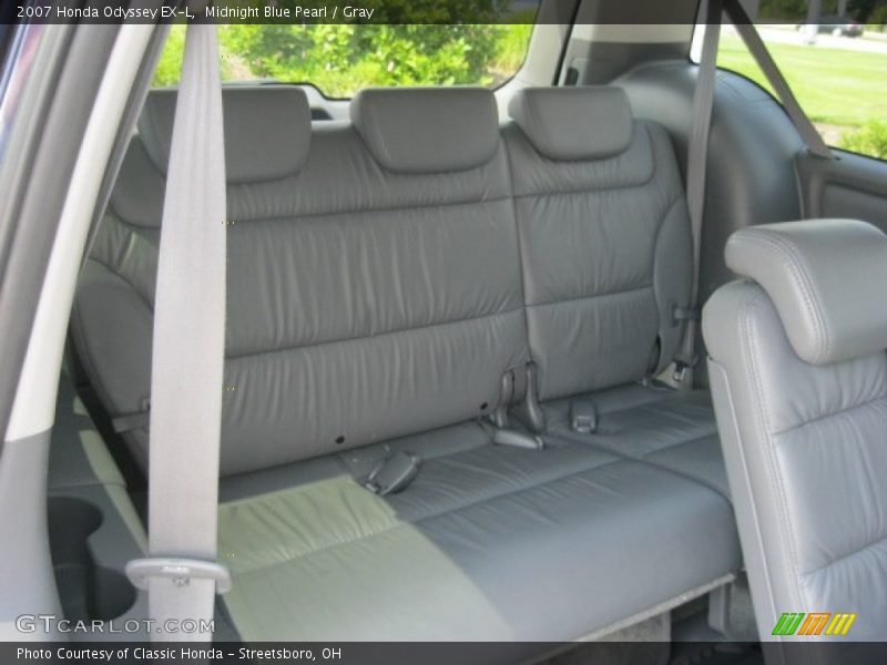 Midnight Blue Pearl / Gray 2007 Honda Odyssey EX-L