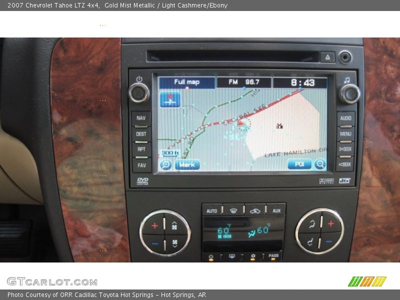 Navigation of 2007 Tahoe LTZ 4x4