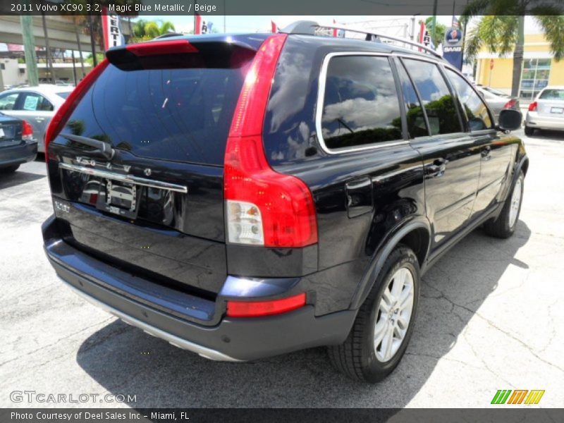 Magic Blue Metallic / Beige 2011 Volvo XC90 3.2