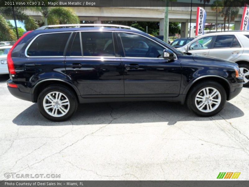 Magic Blue Metallic / Beige 2011 Volvo XC90 3.2