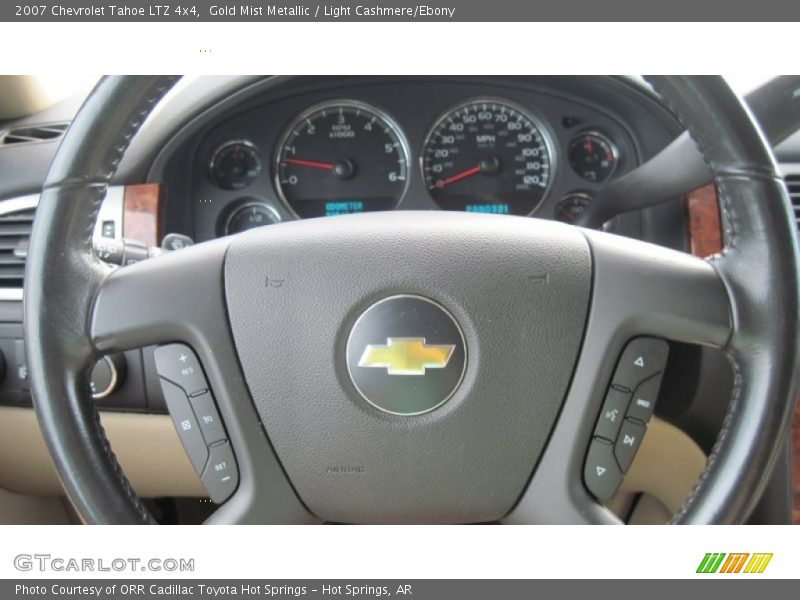 Gold Mist Metallic / Light Cashmere/Ebony 2007 Chevrolet Tahoe LTZ 4x4