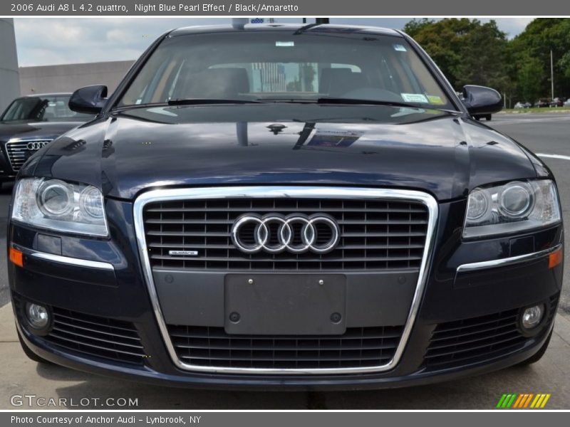 Night Blue Pearl Effect / Black/Amaretto 2006 Audi A8 L 4.2 quattro