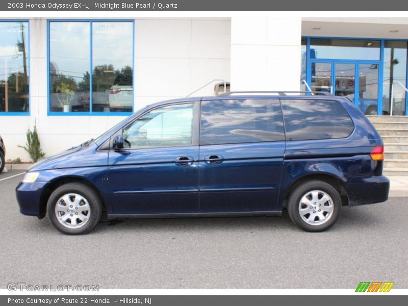 Midnight Blue Pearl / Quartz 2003 Honda Odyssey EX-L