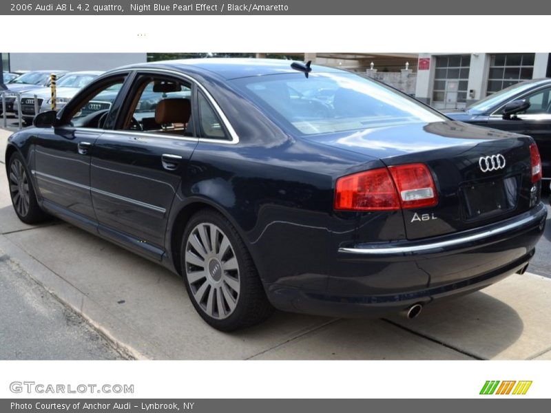 Night Blue Pearl Effect / Black/Amaretto 2006 Audi A8 L 4.2 quattro