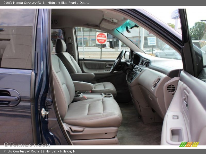 Midnight Blue Pearl / Quartz 2003 Honda Odyssey EX-L
