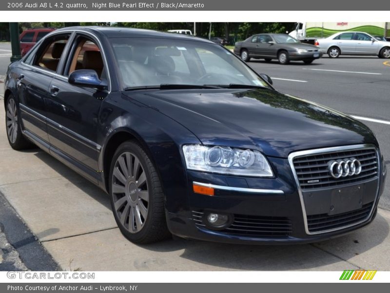 Night Blue Pearl Effect / Black/Amaretto 2006 Audi A8 L 4.2 quattro