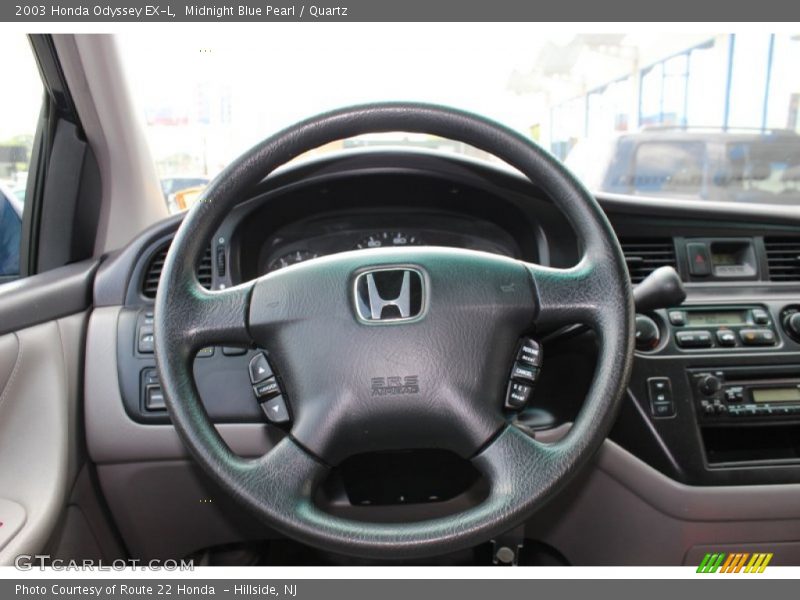 Midnight Blue Pearl / Quartz 2003 Honda Odyssey EX-L