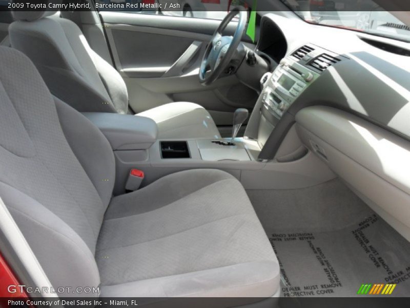 Barcelona Red Metallic / Ash 2009 Toyota Camry Hybrid