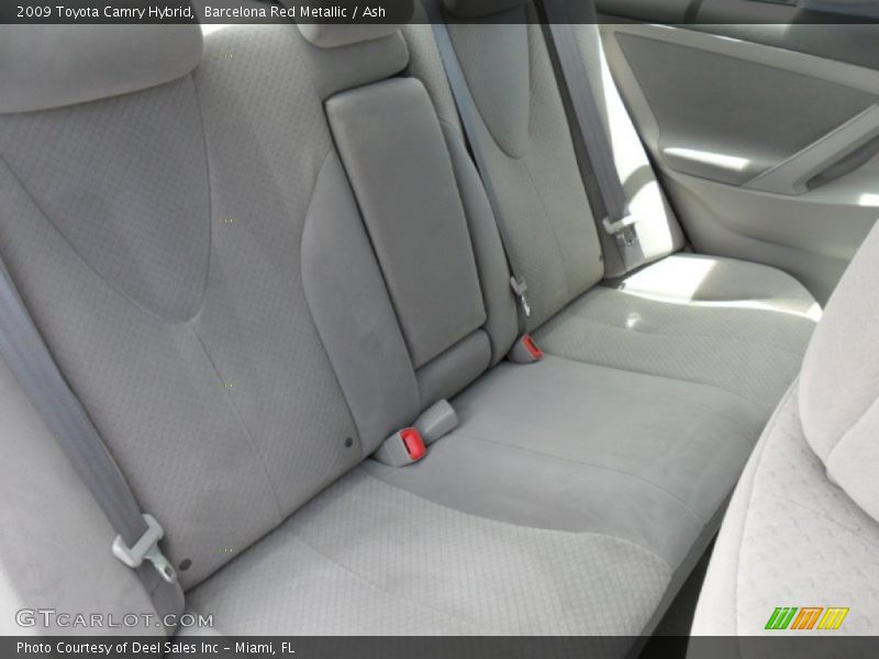 Barcelona Red Metallic / Ash 2009 Toyota Camry Hybrid