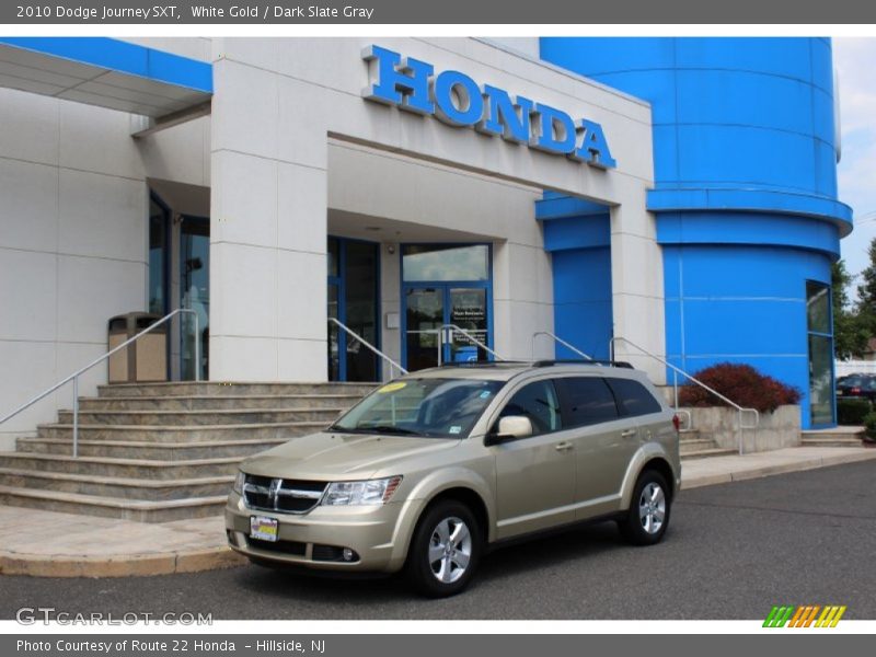 White Gold / Dark Slate Gray 2010 Dodge Journey SXT