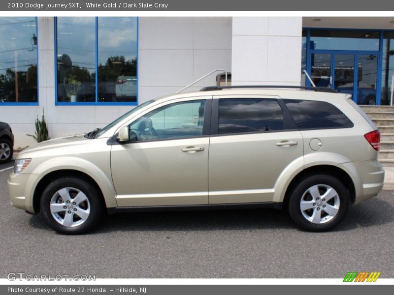 White Gold / Dark Slate Gray 2010 Dodge Journey SXT