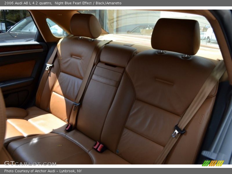 Night Blue Pearl Effect / Black/Amaretto 2006 Audi A8 L 4.2 quattro