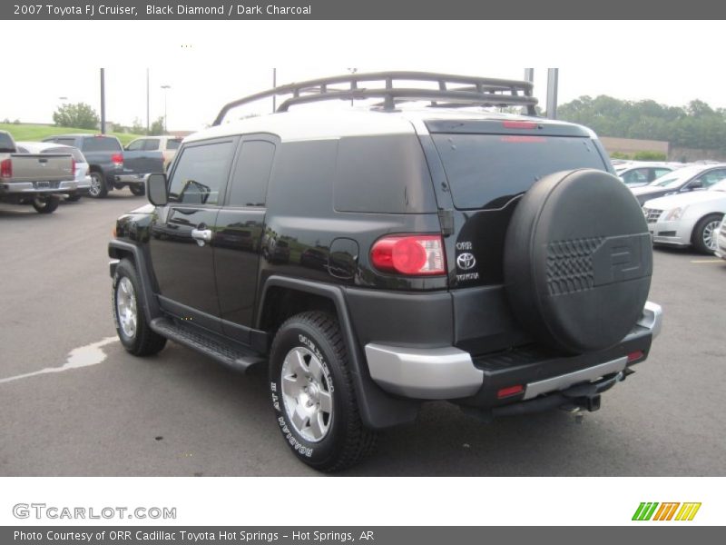 Black Diamond / Dark Charcoal 2007 Toyota FJ Cruiser