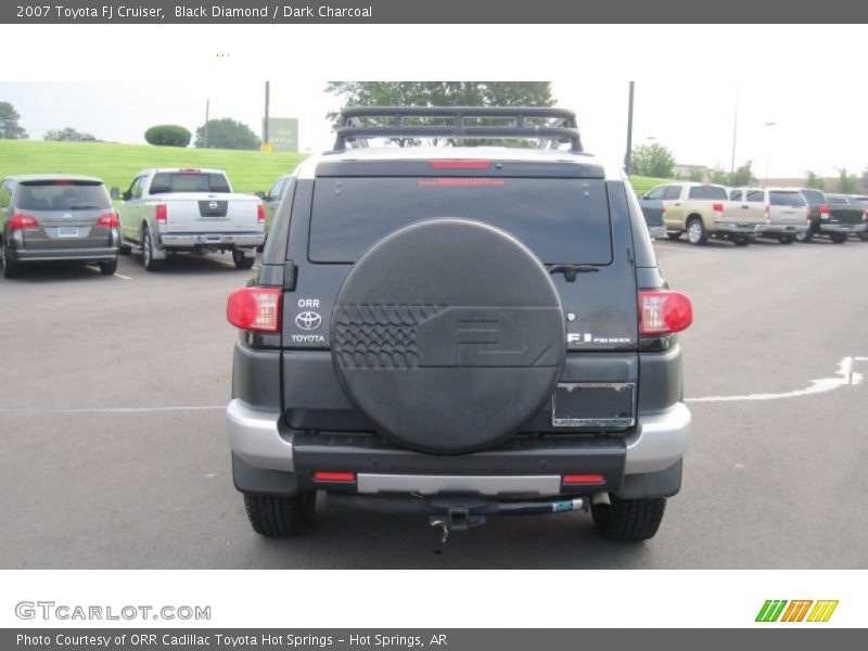 Black Diamond / Dark Charcoal 2007 Toyota FJ Cruiser