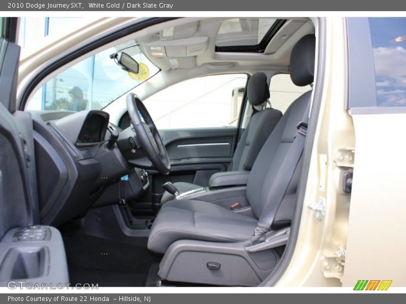 White Gold / Dark Slate Gray 2010 Dodge Journey SXT