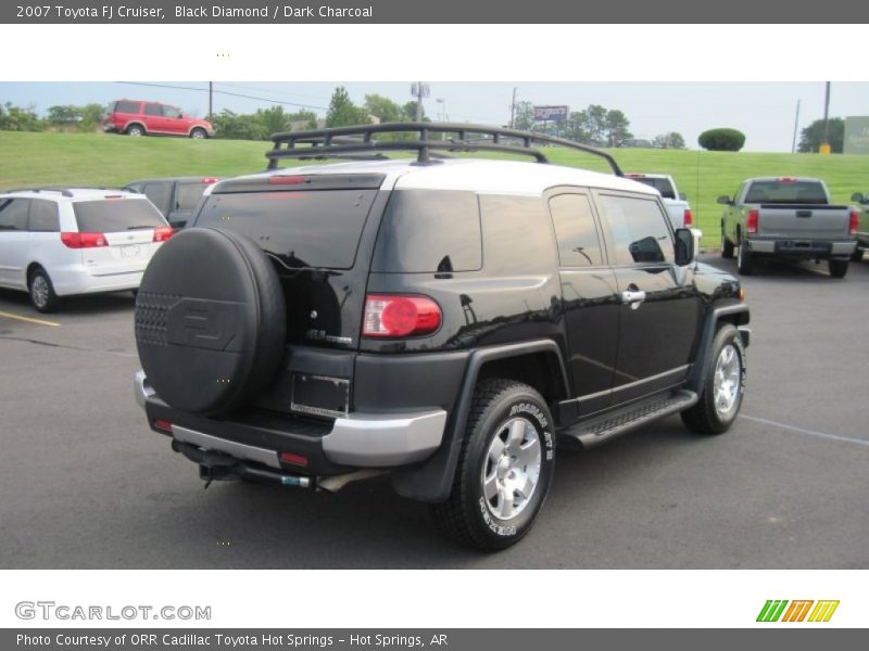 Black Diamond / Dark Charcoal 2007 Toyota FJ Cruiser