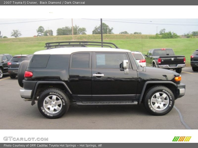 Black Diamond / Dark Charcoal 2007 Toyota FJ Cruiser