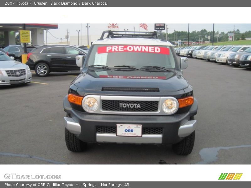 Black Diamond / Dark Charcoal 2007 Toyota FJ Cruiser