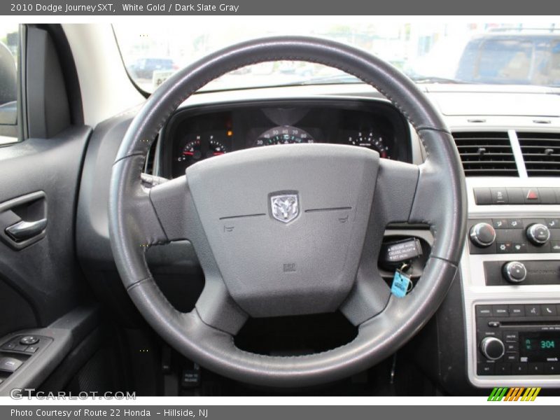 White Gold / Dark Slate Gray 2010 Dodge Journey SXT