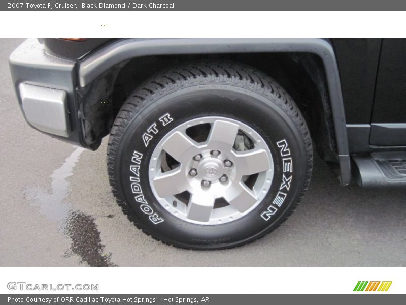 Black Diamond / Dark Charcoal 2007 Toyota FJ Cruiser