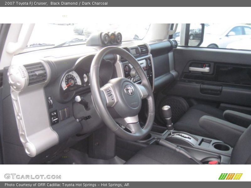 Black Diamond / Dark Charcoal 2007 Toyota FJ Cruiser