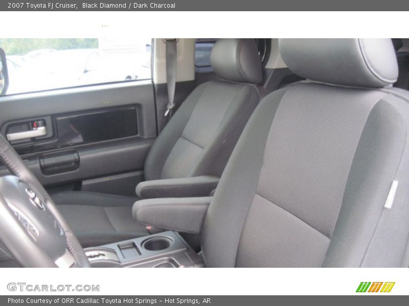 Black Diamond / Dark Charcoal 2007 Toyota FJ Cruiser