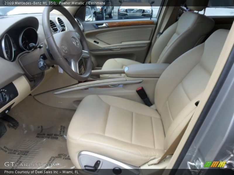 2009 ML 350 Cashmere Interior