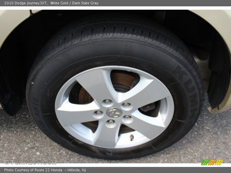 White Gold / Dark Slate Gray 2010 Dodge Journey SXT