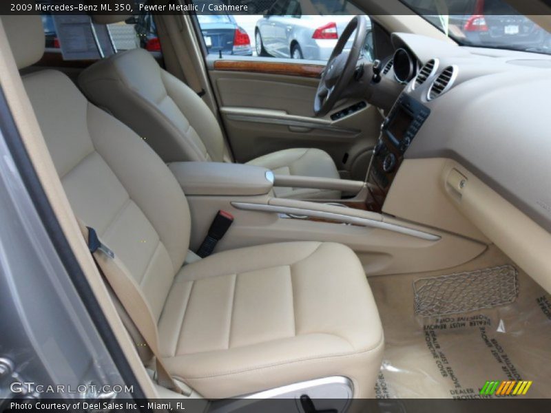  2009 ML 350 Cashmere Interior