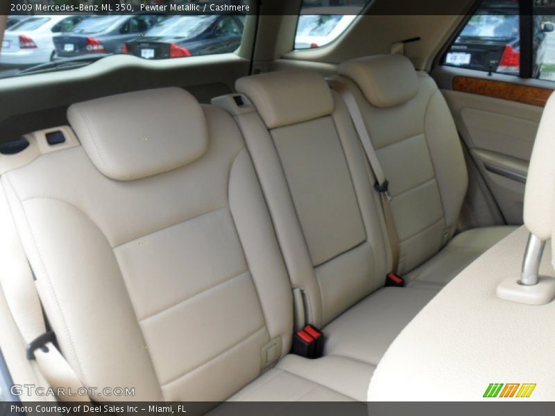  2009 ML 350 Cashmere Interior